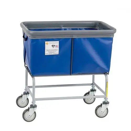 Fully Sewn Elevated Vinyl Bumper Truck - 4 Bushel - Blue Fully Sewn Elevated Vinyl Bumper Truck - 4 Bushel - Blue