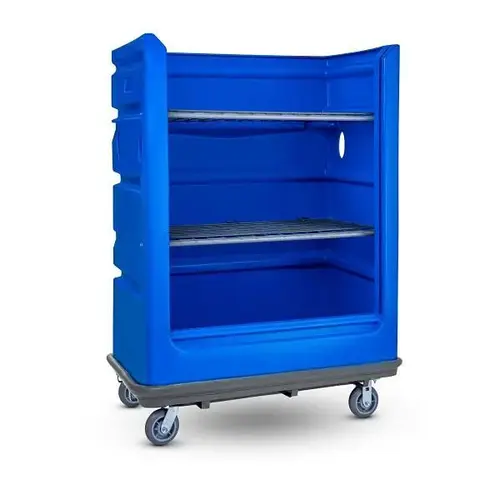 48 Cubic Foot Turnabout Bumper Truck - Blue 48 Cubic Foot Turnabout Bumper Truck - Blue