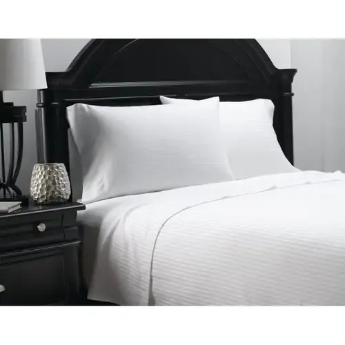 Millennium T250 Stripe Flat Sheet King 113x115 White - pack of 12 Millennium T250 Stripe Flat Sheet King 113x115 White - pack of 12