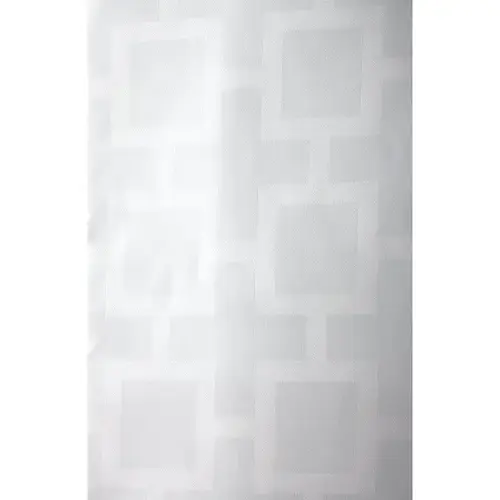 Decorative Top Sheet Full 87x120 White Chain Link - pack of 12 Decorative Top Sheet Full 87x120 White Chain Link - pack of 12