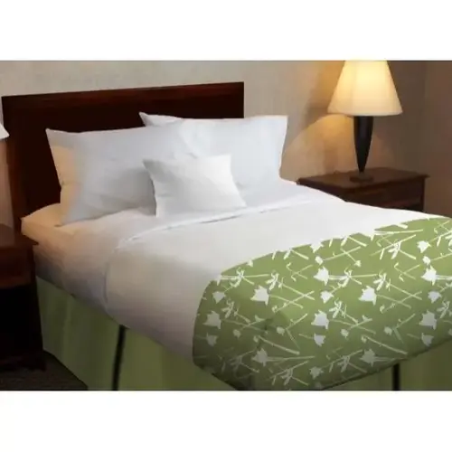 Beyond Impressions Full Top Sheet Green Floral Scarf - pack of 12 Beyond Impressions Full Top Sheet Green Floral Scarf - pack of 12