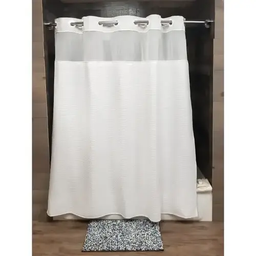 Hang2it Urban Waffle 72x80 Ada Curtain W/ Liner And Window - pack of 12 Hang2it Urban Waffle 72x80 Ada Curtain W/ Liner And Window - pack of 12