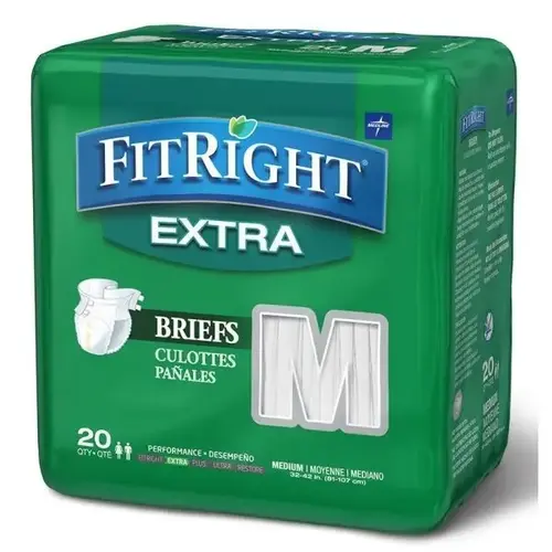 Brief, Clothlike Fitextra Size Large 32" To 42" - pack of 80 Brief, Clothlike Fitextra Size Large 32" To 42" - pack of 80