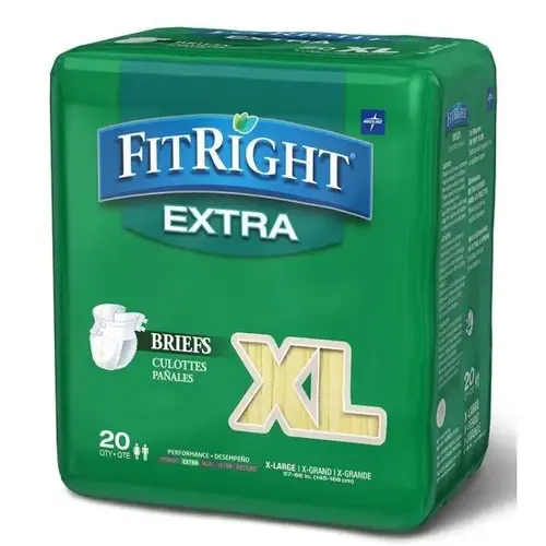 Brief, Clothlike Fitextra Size Large 57" To 66" - pack of 80 Brief, Clothlike Fitextra Size Large 57" To 66" - pack of 80
