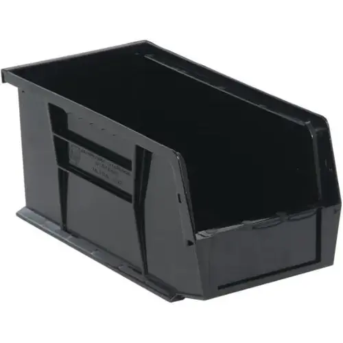 Black Conductive Ultra Series Stack And Hang Bins - pack of 12 Black Conductive Ultra Series Stack And Hang Bins - pack of 12