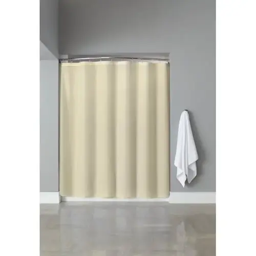 Hooked Style Englewood Shower Curtain 72 X 72" Beige - pack of 12 Hooked Style Englewood Shower Curtain 72 X 72" Beige - pack of 12