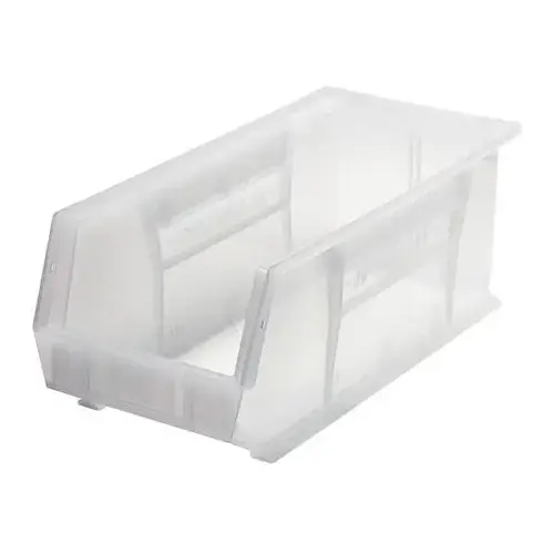 Ultra Stack & Hang Bin, 18"X8-1/4"X7", Clear - pack of 6 Ultra Stack & Hang Bin, 18"X8-1/4"X7", Clear - pack of 6
