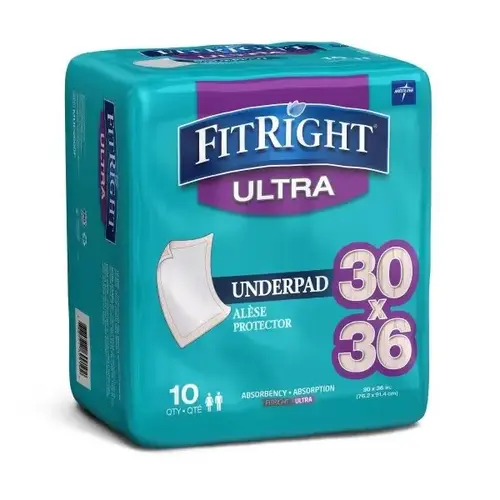 Fitright Underpads 30" X 36" - pack of 100 Fitright Underpads 30" X 36" - pack of 100
