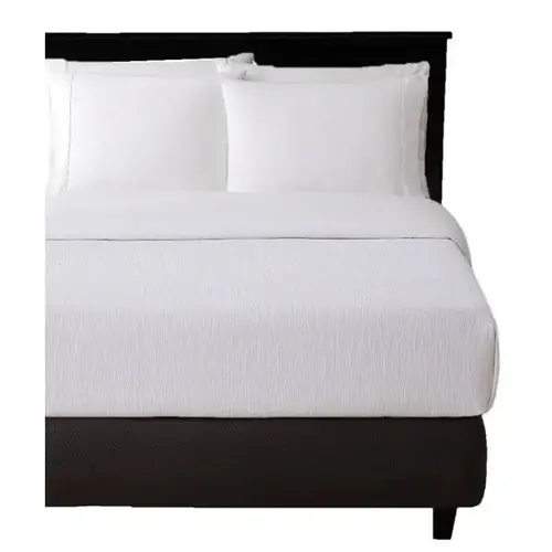 Quality Fxl 90x104 Coverlet Ripple White - pack of 6 Quality Fxl 90x104 Coverlet Ripple White - pack of 6