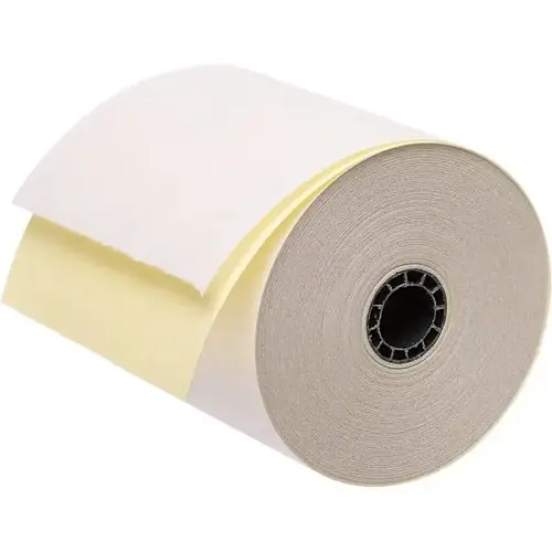 2-Part Cash Register Roll 3" X 90 Ft Carbonless White - pack of 50 2-Part Cash Register Roll 3" X 90 Ft Carbonless White - pack of 50