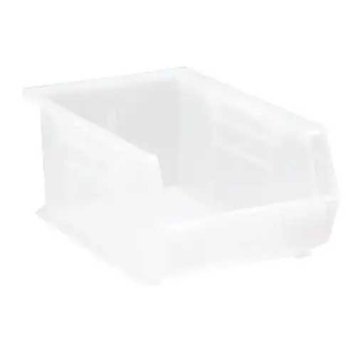 Stack & Hang Bin, 13-5/8"X8-1/4"X6", Clear - pack of 12 Stack & Hang Bin, 13-5/8"X8-1/4"X6", Clear - pack of 12
