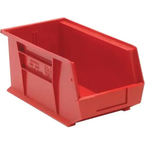 Red Ultra Series Stack And Hang Bins 14-3/4x8-1/4x7 In - pack of 12 Red Ultra Series Stack And Hang Bins 14-3/4x8-1/4x7 In - pack of 12