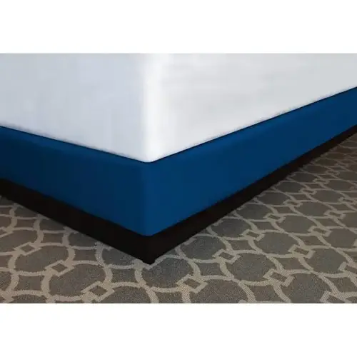 Designer Decor Box Spring Wrap Navy Fl 54x80x6.5-7.5" - pack of 12 Designer Decor Box Spring Wrap Navy Fl 54x80x6.5-7.5" - pack of 12