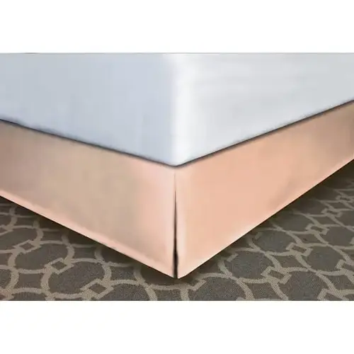 Designer Decor Bed Skirt Sand Poly Full 54x80x14" - pack of 12 Designer Decor Bed Skirt Sand Poly Full 54x80x14" - pack of 12