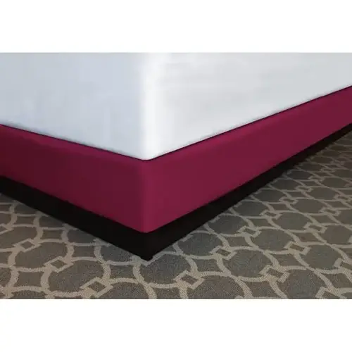 Box Spring Quickwrap Bordeaux Poly Full 54x80x6.5-7.5" - pack of 12 Box Spring Quickwrap Bordeaux Poly Full 54x80x6.5-7.5" - pack of 12