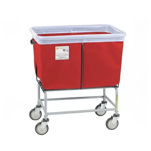 Antimicrobial Elevated Vinyl Bumper Truck 6 Bushel Red Antimicrobial Elevated Vinyl Bumper Truck 6 Bushel Red