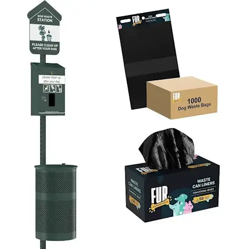 13-Gallon Dog Waste Station Can Liners 1.1 Mil Thick - pack of 2 13-Gallon Dog Waste Station Can Liners 1.1 Mil Thick - pack of 2