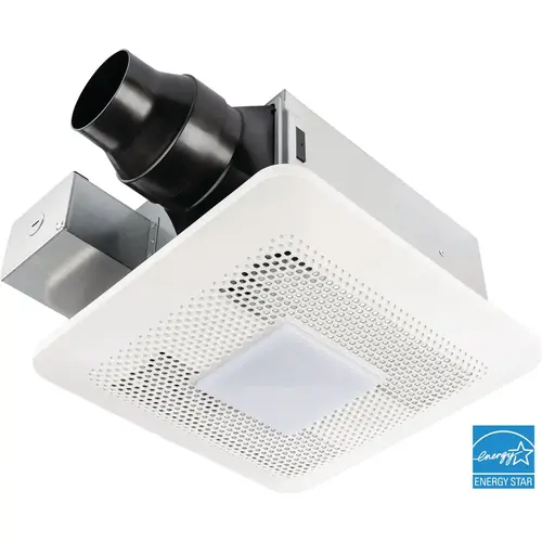 Whisper Symphony 80/110 CFM Bath Fan with Dual Speaker and Light Whisper Symphony 80/110 CFM Bath Fan with Dual Speaker and Light
