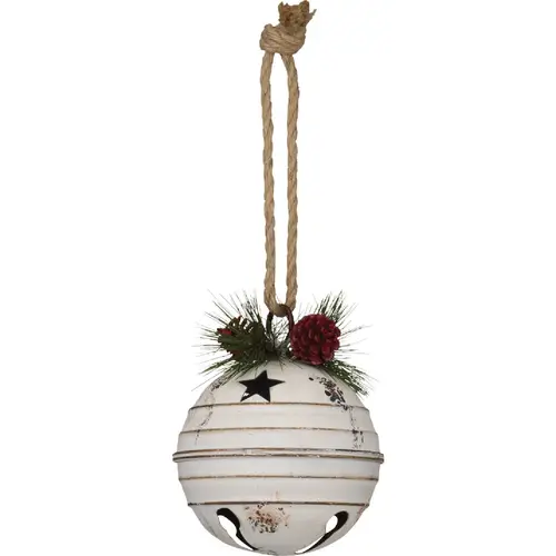 Antique White Round Bell Antique White Round Bell