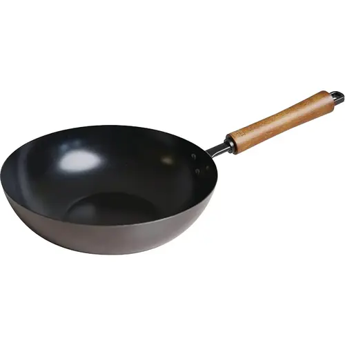 Classic Series 9-1/2 In. Carbon Steel Ceramic Coated Nonstick Stir Fry Pan Black Classic Series 9-1/2 In. Carbon Steel Ceramic Coated Nonstick Stir Fry Pan Black