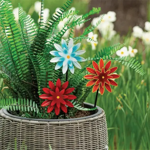 What She Shed Mini Flower Wind Spinner What She Shed Mini Flower Wind Spinner
