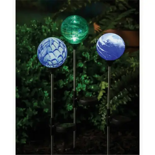 20.5 In. H. Blue Coastal Solar Garden Stake 20.5 In. H. Blue Coastal Solar Garden Stake
