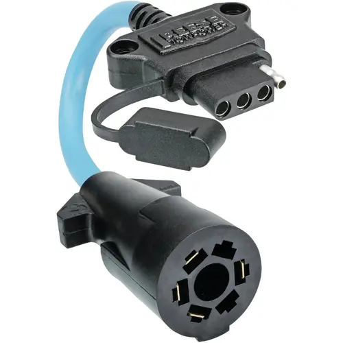 ProClass 7-Blade to 4-Flat Plug-In Adapter with LED Tester ProClass 7-Blade to 4-Flat Plug-In Adapter with LED Tester