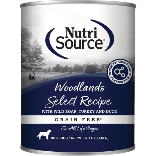 12.3 Oz. Woodlands Select Recipe Grain Free Wet Dog Food 12.3 Oz. Woodlands Select Recipe Grain Free Wet Dog Food
