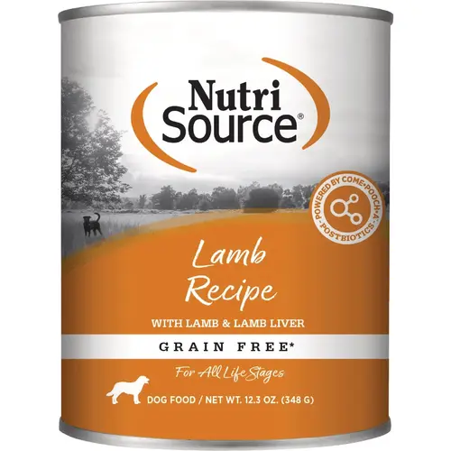 12.3 Oz. Lamb Recipe Grain Free Wet Dog Food 12.3 Oz. Lamb Recipe Grain Free Wet Dog Food