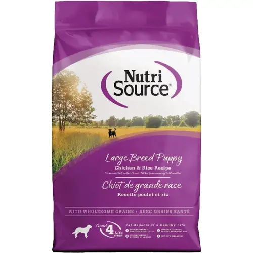 12 Lb. Large Breed Puppy Chicken & Rice Recipe Dog Food 12 Lb. Large Breed Puppy Chicken & Rice Recipe Dog Food