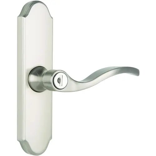 Serenade Mortise Leverset for Wood Core Doors, Satin Nickel Serenade Mortise Leverset for Wood Core Doors, Satin Nickel
