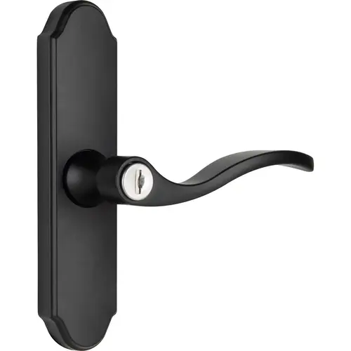 Serenade Mortise Leverset for Wood Core Doors, Matte Black Serenade Mortise Leverset for Wood Core Doors, Matte Black
