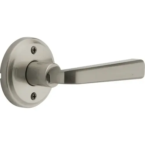 Trafford Lever with Traditional Rectangle Rose Half Dummy Satin Nickel Finish Trafford Lever with Traditional Rectangle Rose Half Dummy Satin Nickel Finish