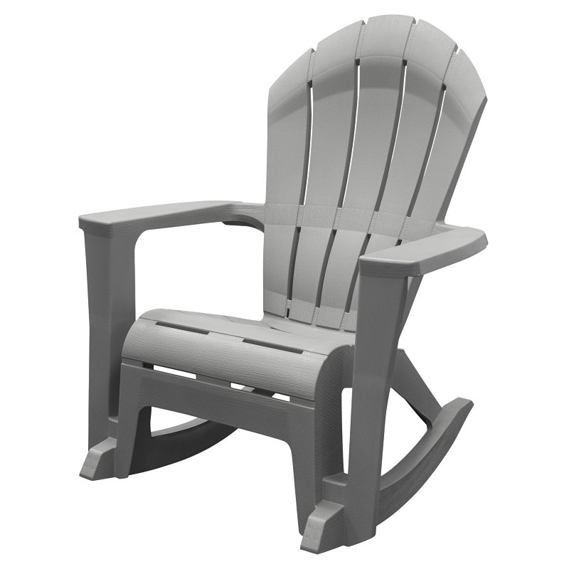 Adams 258445 Big Easy Westport Resin Adirondack Rocker, Ergonomic