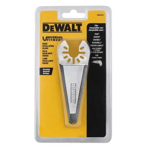 Rigid Triangular Oscillating Scraper Blade, 2 inch Rigid Triangular Oscillating Scraper Blade, 2 inch