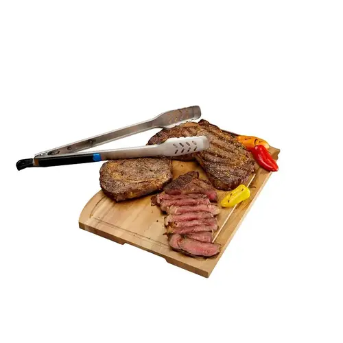 Napoleon Essential Series Grill Tongs, Stainless Steel Blade, Stainless Steel, Ergonomic Handle, 17.17 in OAL Napoleon Essential Series Grill Tongs, Stainless Steel Blade, Stainless Steel, Ergonomic Handle, 17.17 in OAL