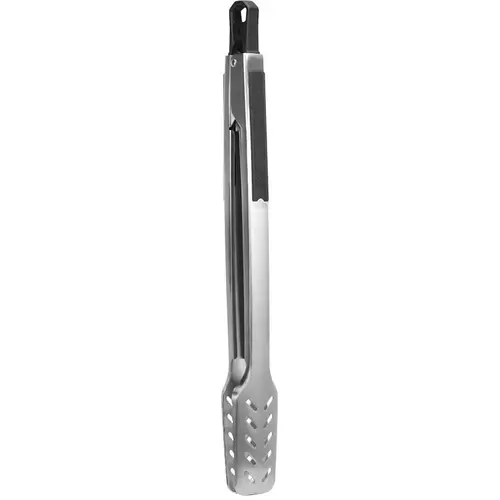 Napoleon Pro Series Premium Grill Tongs, Stainless Steel Blade, Stainless Steel, Ergonomic Handle, 17.01 in OAL Napoleon Pro Series Premium Grill Tongs, Stainless Steel Blade, Stainless Steel, Ergonomic Handle, 17.01 in OAL