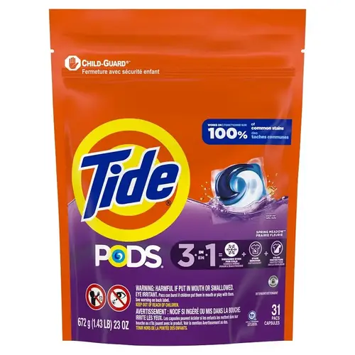 Tide PODS 16905772 Laundry Detergent Pack, Liquid, Ocean Mist Tide PODS 16905772 Laundry Detergent Pack, Liquid, Ocean Mist
