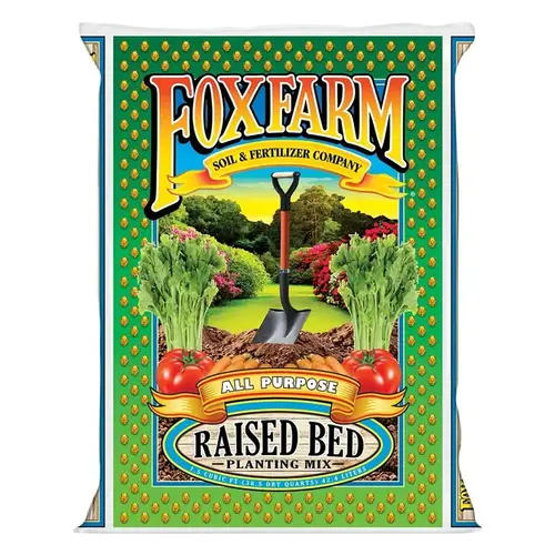 Foxfarm All-Purpose Raised Bed Planting Mix, 1.5 cu-ft Coverage Area Bag Foxfarm All-Purpose Raised Bed Planting Mix, 1.5 cu-ft Coverage Area Bag