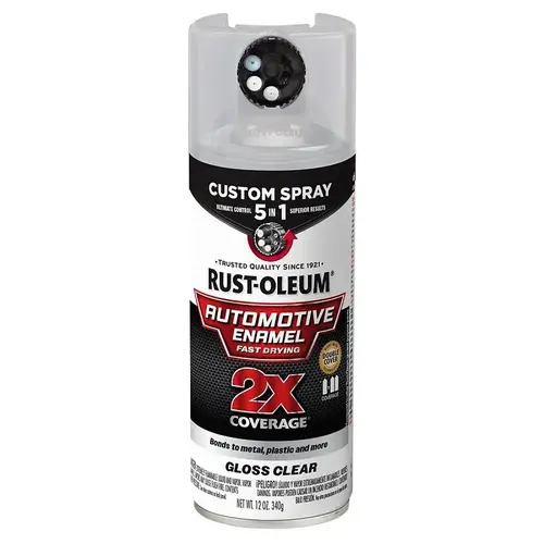 AUTO ENML SPRAY GLOSS CLR 12OZ AUTO ENML SPRAY GLOSS CLR 12OZ