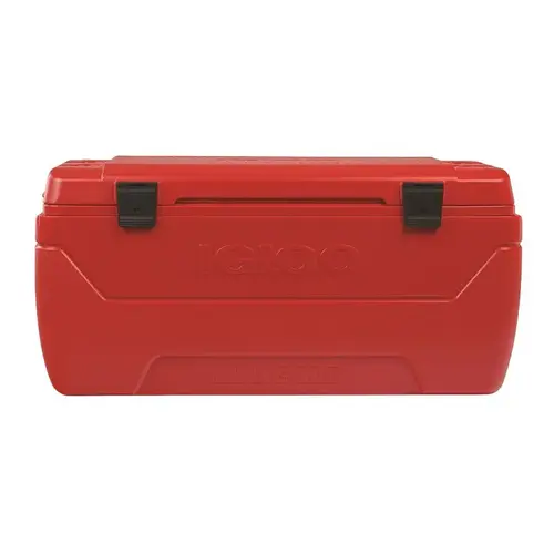 Igloo Chest Cooler, 152 qt Cooler, Crawfish Red, 7 days Ice Retention Igloo Chest Cooler, 152 qt Cooler, Crawfish Red, 7 days Ice Retention