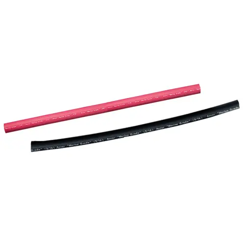 Heat Shrink Tubing 3/16" x 3", Black, 3-Pack Heat Shrink Tubing 3/16" x 3", Black, 3-Pack