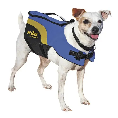 Neoprene Pet Life Jacket, Small Blue Neoprene Pet Life Jacket, Small Blue