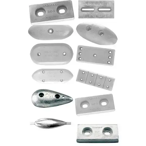Streamlined Anodes - 6"L x 4"W x 3/4" thickness (WI) Streamlined Anodes - 6"L x 4"W x 3/4" thickness (WI)