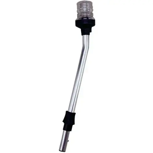 Telescoping Type All-Round Navigation Pole Light, 20 1/2" White with Black Housing Telescoping Type All-Round Navigation Pole Light, 20 1/2" White with Black Housing