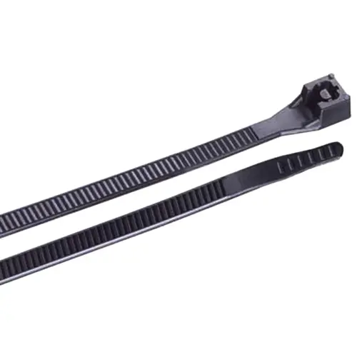 4" Cable Ties, Black, 25-Pack 4" Cable Ties, Black, 25-Pack