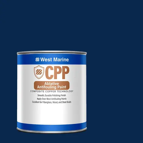 CPP Plus Antifouling Paint, Blue, Quart CPP Plus Antifouling Paint, Blue, Quart