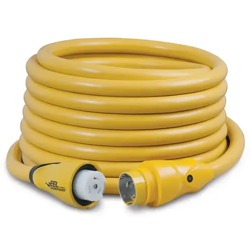 Marinco 50 Foot EEL Shore Power Cord Set, 50 Amp, 125/250V, Yellow" Marinco 50 Foot EEL Shore Power Cord Set, 50 Amp, 125/250V, Yellow"