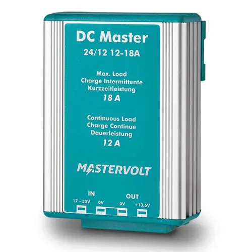DC Master DC-DC Converter, 24/12V, 12-18A DC Master DC-DC Converter, 24/12V, 12-18A