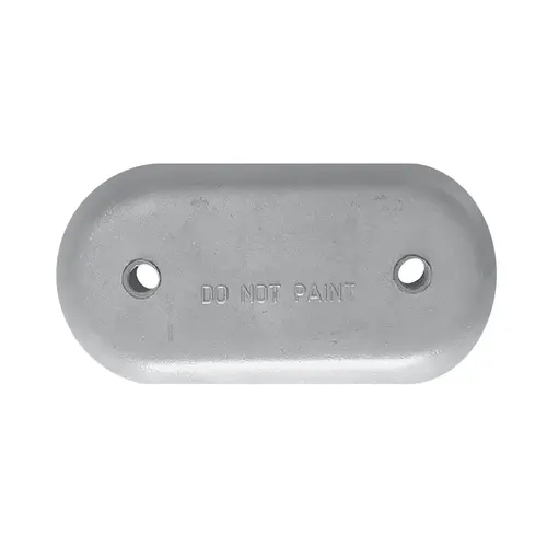 Zinc Hull Anode - 8 5/8" x 4 1/4" x 1" thickness (B) Zinc Hull Anode - 8 5/8" x 4 1/4" x 1" thickness (B)